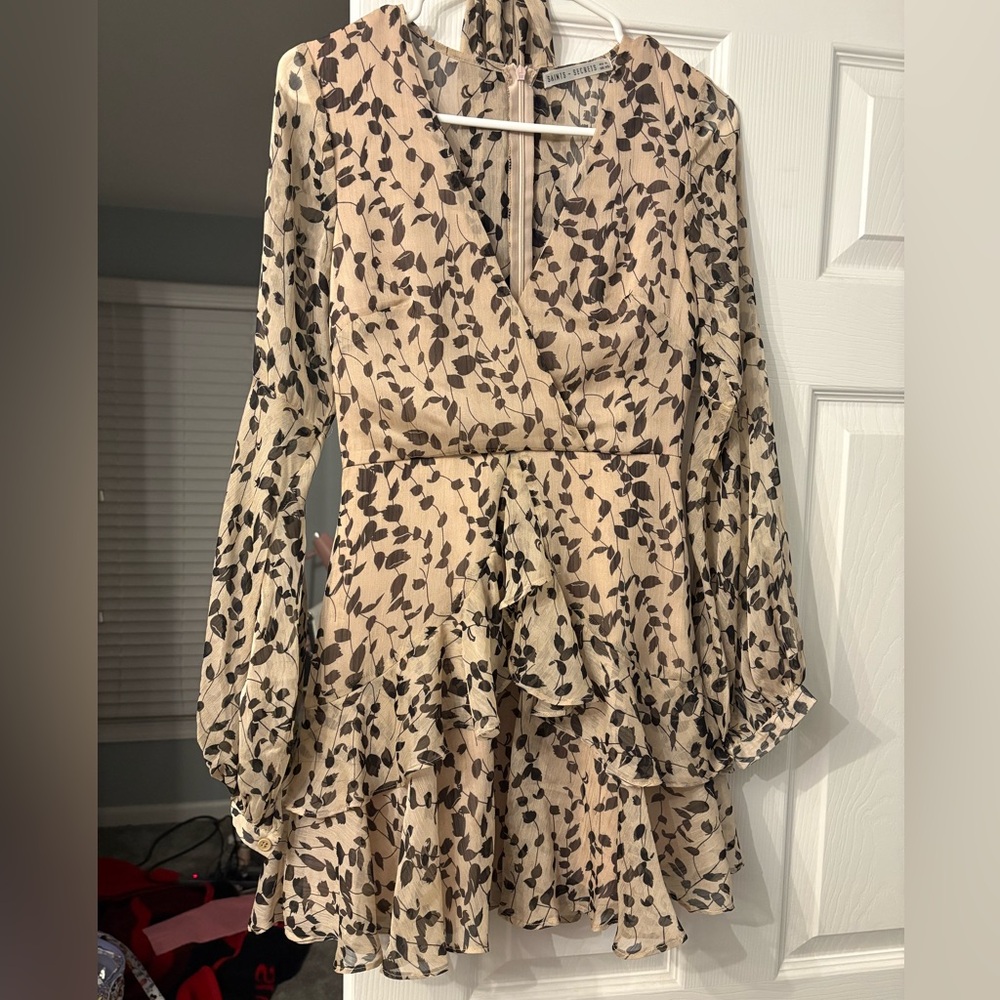 Saints + Secrets mini dress in US XS